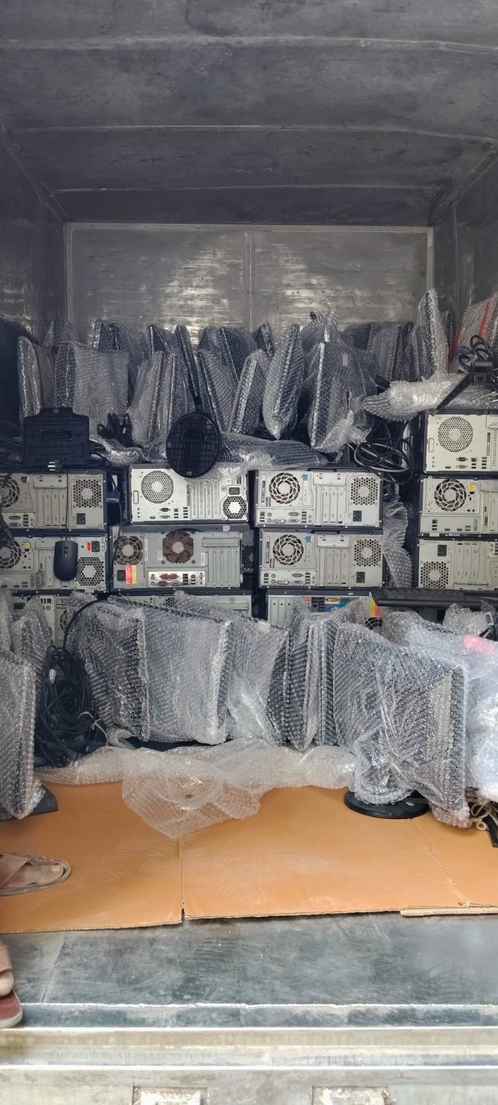 Packed Goods for Delivery - Siva Krishna Packers and Movers Vijayawada